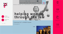 Desktop Screenshot of patent.org.hu